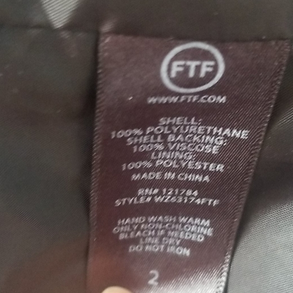 Fashion to Figure Faux Leather Embroidered Floral - Picture 7 of 8